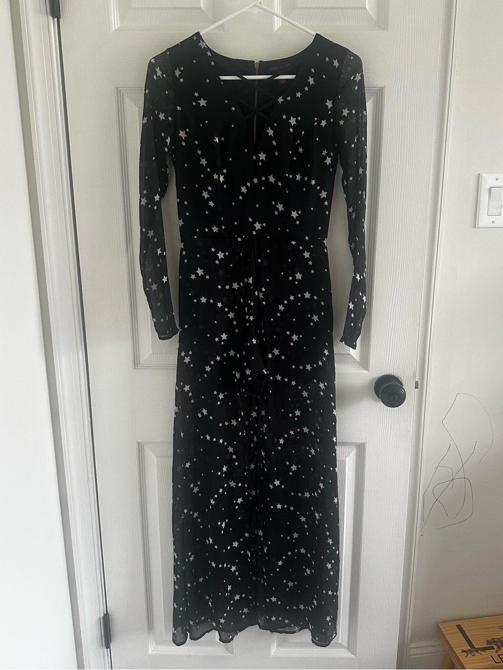 Material Girl Star Maxi Romper Size XS
